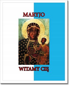 Poszterek keretben 40x50 Mária Üdvözöllek Mária