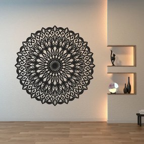 Fából készült mandala a falon - a tökéletes kép a térbeli harmóniához | HELGA