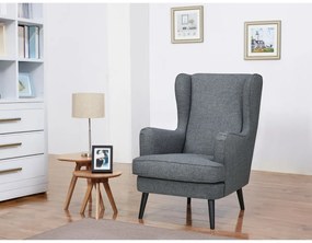 Fülkés fotel GREY2, szürke