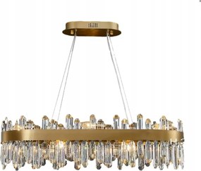 Lumora csillár kristály arany modern Led állítható magasság 100CM