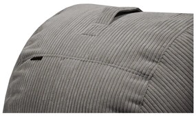 Téglavörös kordbársony babzsákfotel Roll 105 – SLOWDOWN