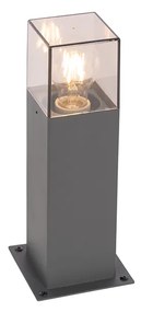 Modern kültéri állólámpa 30 cm sötétszürke IP44 - Denmark