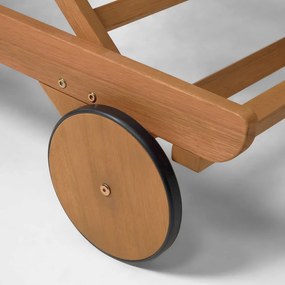 Beila eukaliptuszfa kerti napozóágy - Kave Home