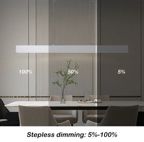 Brilagi - LED Dimmelhető Lámpa SLEEKLINE SMART LED/40W/230V Wi-Fi Tuya Fehér+TA