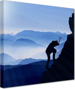 Festmények 20x20 Magashegyi hegymászás