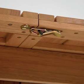 Hanzel eukaliptuszfa kerti bővíthető étkezőasztal - Kave Home