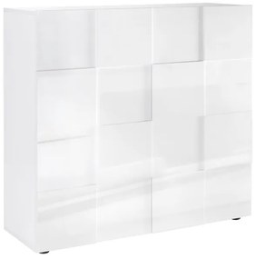 Fehér SERIAN komód