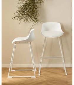 Fehér bárszék (ülésmagasság 66 cm) Tina – Actona