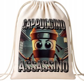 Cappuccino pamut hátizsák Assassino viral tiktok brainrot