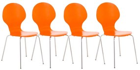 Set narancssárga bútor