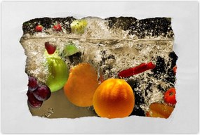 Poszterek 60x40 Gyümölcsök a vízbe esve