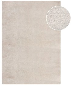 Krémszínű szintetikus szőrme szőnyeg 160x230 cm Faroe Wool Look Fur – Flair Rugs