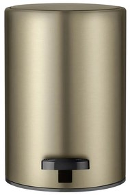 Sárgaréz színű acél pedálos szemetes 3 l Modo – Blomus