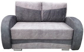 Mara új 2-es (ágyazható) kanapé, szürke-szürke