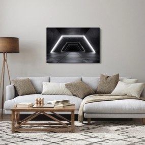 Kép - Futurisztikus alagút (90x60 cm)