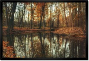 Poszterek keretben 60x40 Őszi táj Tájkép