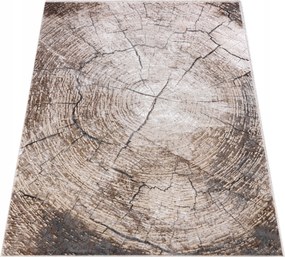 Komo Szőnyeg 120x170 Stílusos Modern fényes Bézs barna w18