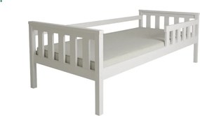 Fanni fenyő Fehér Gyerekágy 80x160 + habmatrac