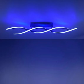 Leuchten Direkt 11993-55 - LED RGB Dimmelhető csillár SWING 2xLED/8,5W/230V + távirányító