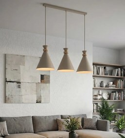 Emibig modern skandináv függeszték zero bézs emi1683/3