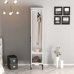 Ruhásszekrény Kiara S (fehér). 1088411