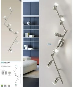 Eglo 92599 - LED Spotlámpa BUZZ 6xGU10-LED/2,8W/230V