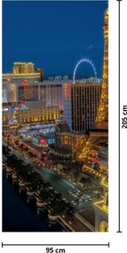 Fotótapéta ajtóra - Las Vegas (95x205cm)