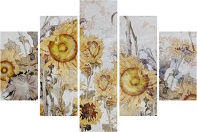 Kép - Napraforgó a falban (150x105 cm)