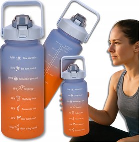 BPA-mentes 2l-es kulacs kulacs füllel, 2000ml Tressari vízhez