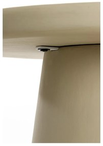 Bézs kerek dohányzóasztal ø 60 cm Kulona – Light &amp; Living