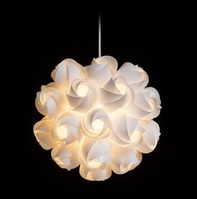 RENDL COCO závěsná bílé PVC 230V LED E27 15W