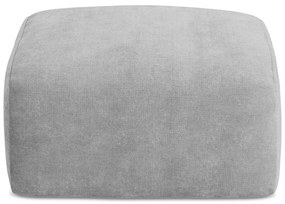 Világosszürke zsenília lábtartó Leila – Makamii