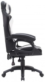 X-Style Combat 4.0 LED Gamer szék Black-White