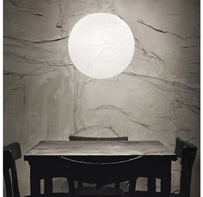 Ideal Lux - Csillár zsinóron CARTA 1xE27/25W/230V átm. 30 cm fehér