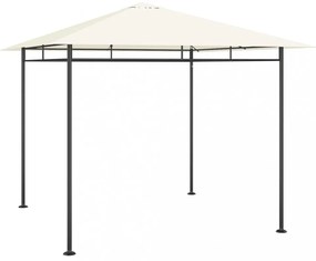 krémszínű pavilon 3 x 3 x 2,7 m 180 g/m²