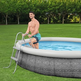 Bestway kétágú medence létra 84 cm