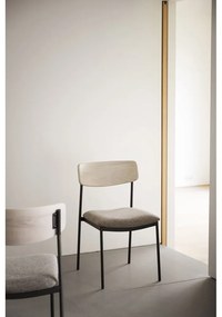 Bézs-natúr színű étkezőszék szett 2 db-os Maymont – Rowico