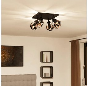 Eglo 43718 - Spotlámpa CARLTON 4xE27/40W/230V