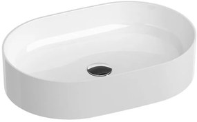 Ravak Ceramic mosdótál 55x37 cm ovális mosdótálak fehér XJX01155001