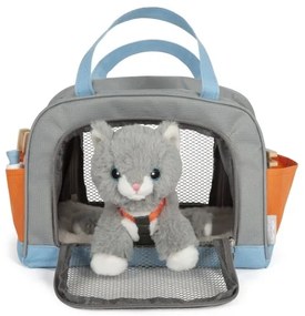 Small Foot - Plüss macska ápolókészlettel