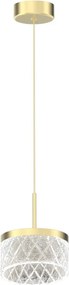 MILAGRO ML0995 ELEGANCE Egyágú Függesztett Lámpa Akril LED IP20