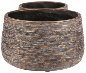 Beton burkolatok készlete Rýha, 2 db, szürke,magasság 13 cm