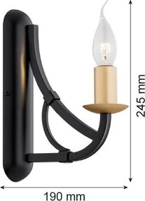 Argon LORENZO 8355 Fali lámpa 1x7W/E14 IP20