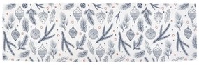 Pamut asztali futó karácsonyi mintával 40x140 cm Tree Needles – Butter Kings