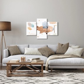 Kép - Akvarell elefánt egy repülőgépen (90x60 cm)