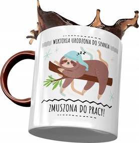 Bordó Bögre Viktória Barátnőknek Ajándék Nyomtatott Fotóval