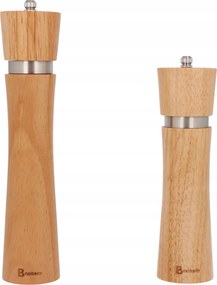 Kézi daráló bambusz barna 2 db