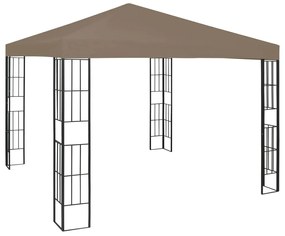 tópszínű pavilon 3 x 3 m