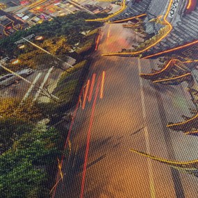 Kép - Qintai Road, Chengdu, Kína (150x105 cm)