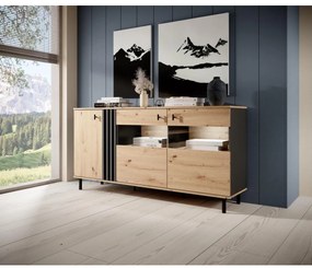 Vitrin BADIA tölgy/antracit